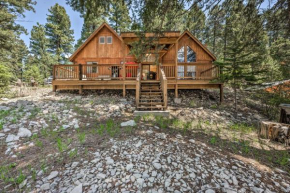 Peaceful and Private Cloudcroft Cabin with Deck!